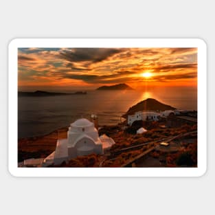 Panagia Thalassitra Sunset Sticker